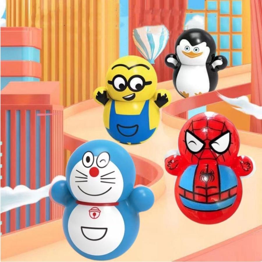 Lật đật squid game mini đồ chơi lật đật mini doraemon cho bé cute dễ thương giá rẻ pikachu, trò chơi con mực, minion