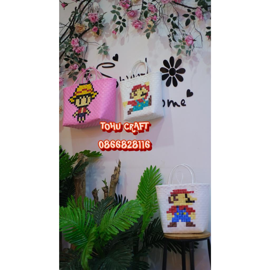 Túi xách đan tay thủ công thời trang TOHU anime