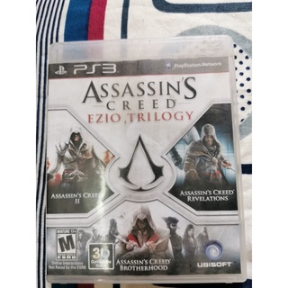 Đĩa game PS3 Assassins Creed Ezio Trilogy hộp đầy đủ