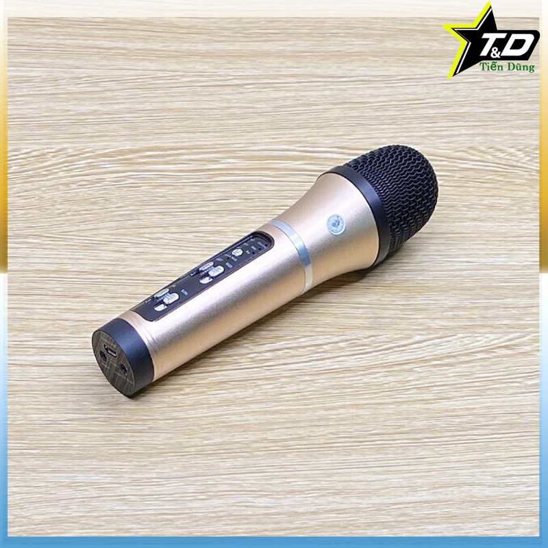 Mic C25 lấy nhạc buetooth, livestream thu âm cao cấp đa năng giả giọng đầy đủ phụ kiện tai phone