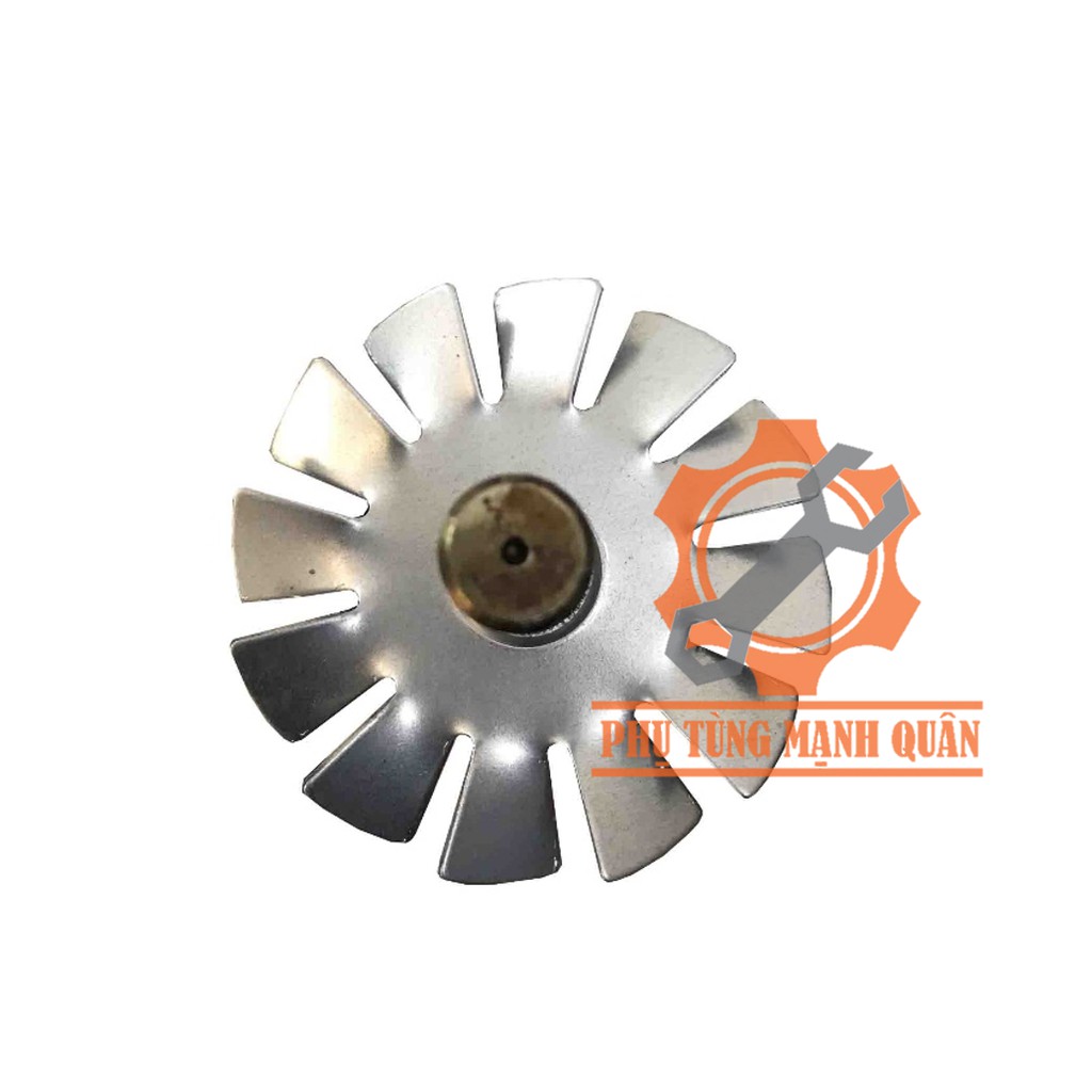 Rotor/ruột máy cắt nhôm 255 dây curoa thân 57 tặng kèm chổi than cao cấp