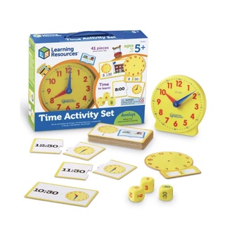 Bộ học xem giờ Time Activity Set Learning Resources LER 3220