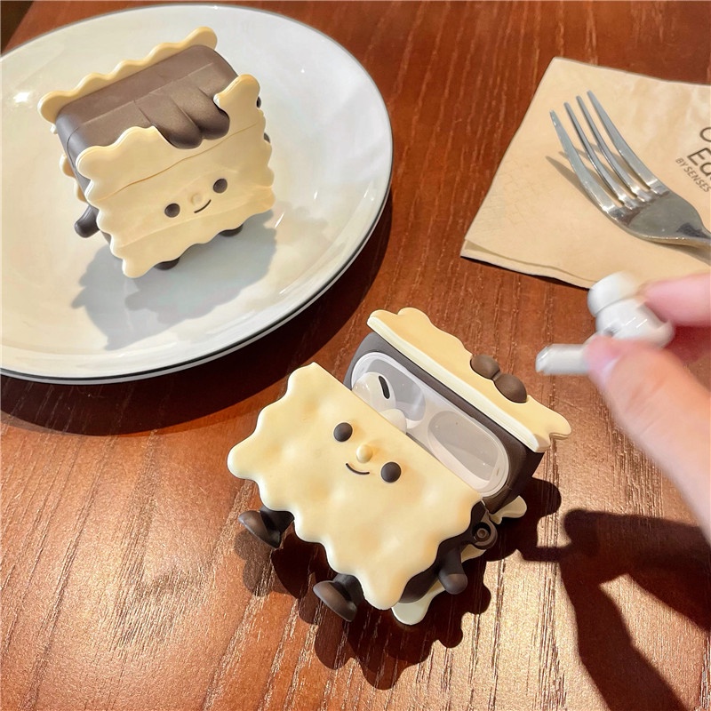 Vỏ Bảo Vệ Hộp Sạc Tai Nghe compatible AirPods 3 compatible AirPods(3rd) 2021 Iscompatible AirPods3Rdurise 3rd Pro compatible AirPods2gen Ốp