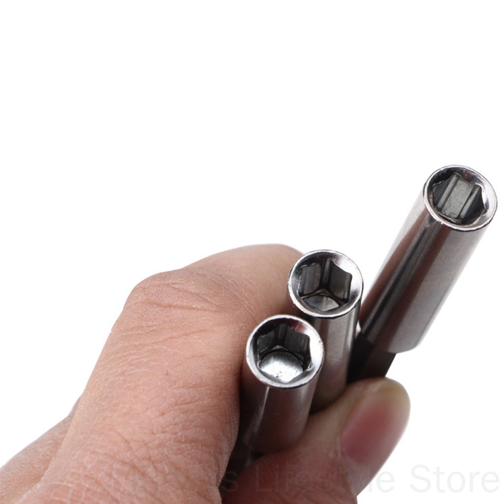 Bộ 3 Đầu Nối Dài Mũi Khoan Điện 1 / 2 Inch