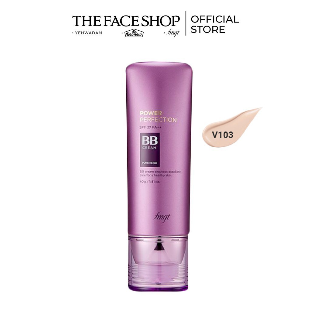 Kem Trang Điểm TheFaceShop The Face Shop Power Perfection Bb Cream V103 40g | BigBuy360 - bigbuy360.vn