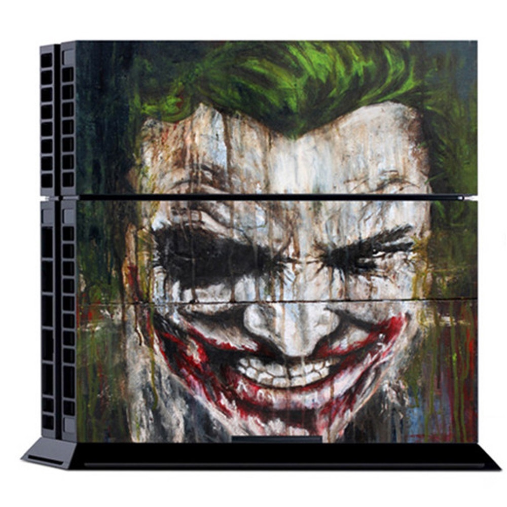 Decal dán trang trí bảo vệ máy chơi game PS4 hình Joker siêu ngầu