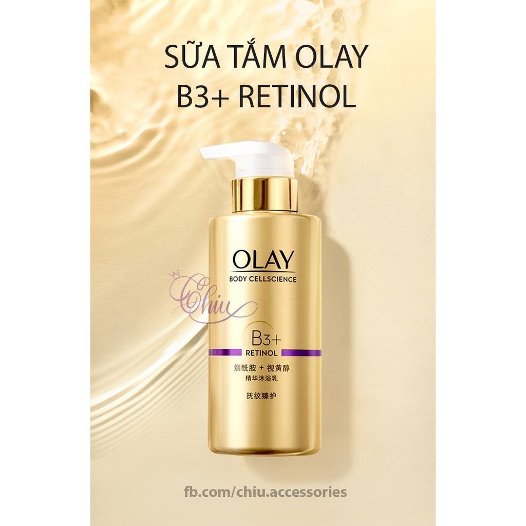 Sữa tắm Olay B3+Retinol trắng sáng và trẻ hóa da
