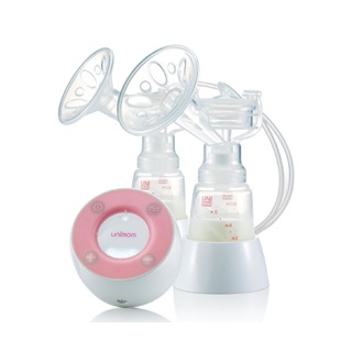 Máy hút sữa điện đôi Minuet Unimom có pin sạc