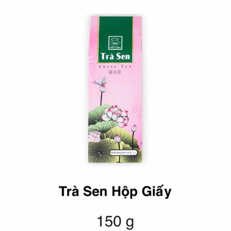 Trà sen hộp giấy 150g
