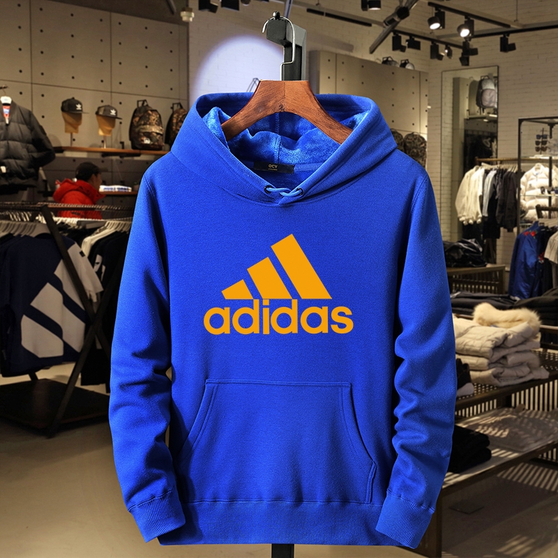 AIMI Áo Hoodie Dài Tay In Logo Adidas Trẻ Trung Năng Động Dành Cho Cả Nam Và Nữ M-5Xl