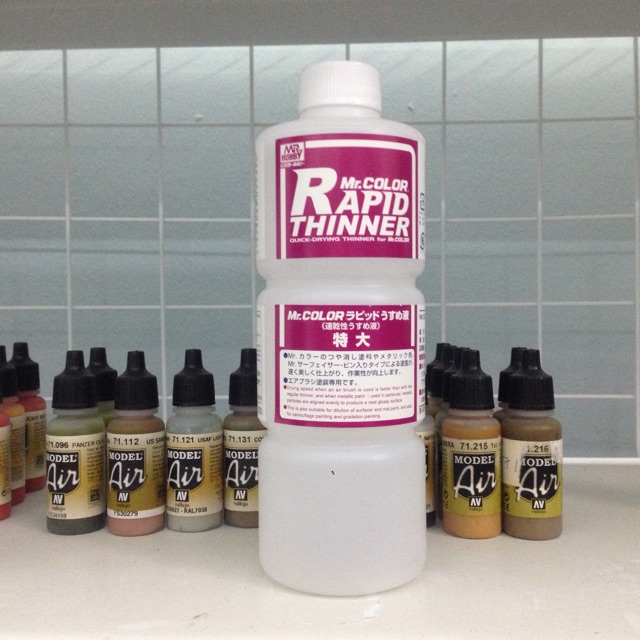 [1/7] Dung Môi: Mr Color Rapid Thinner (Lacquer) T117 400ml