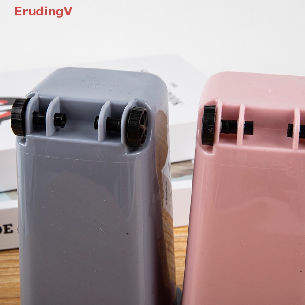Thùng Rác Mini Để Bàn Bằng Nhựa Có Nắp