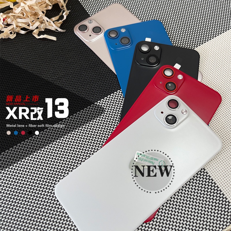 Mới!! Ốp Điện Thoại Trong Suốt Bảo Vệ Ống Kính Máy Ảnh Toàn Diện Cho IPHONE XR CHANGE TO 14 / 13 + (11 CHANGE TO 12 PRO)