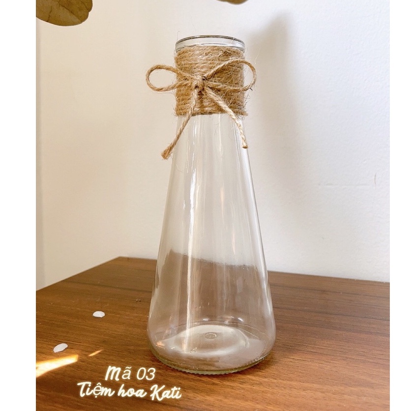 BÌNH THỦY TINH TRANG TRÍ cắm hoa decor bình giá rẻ lọ hoa