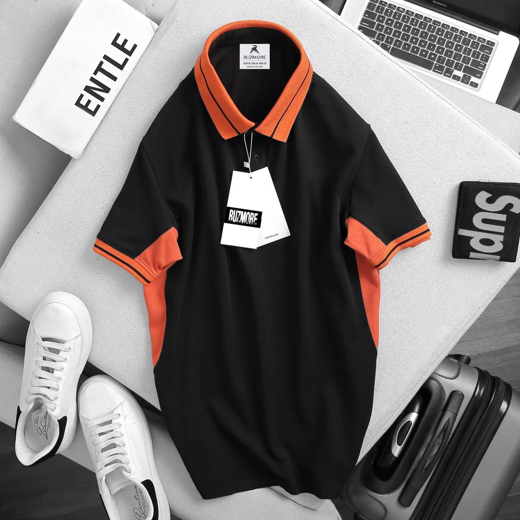 Áo Polo Nam Đẹp Trơn, Áo Thun Nam Có Cổ RUZMORE  Cao Cấp Hàng Hiệu Chính Hãng Local Brand Vải Cá Sấu Cotton Mịn PLA1 | BigBuy360 - bigbuy360.vn