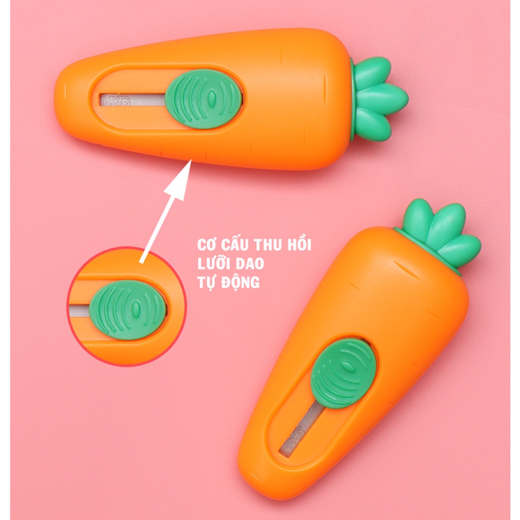 Dao trổ cute hình cà rốt đẹp  ASSN 2242 và ASSN 2243 siêu sắc bén và dễ thương chính hãng  M&G