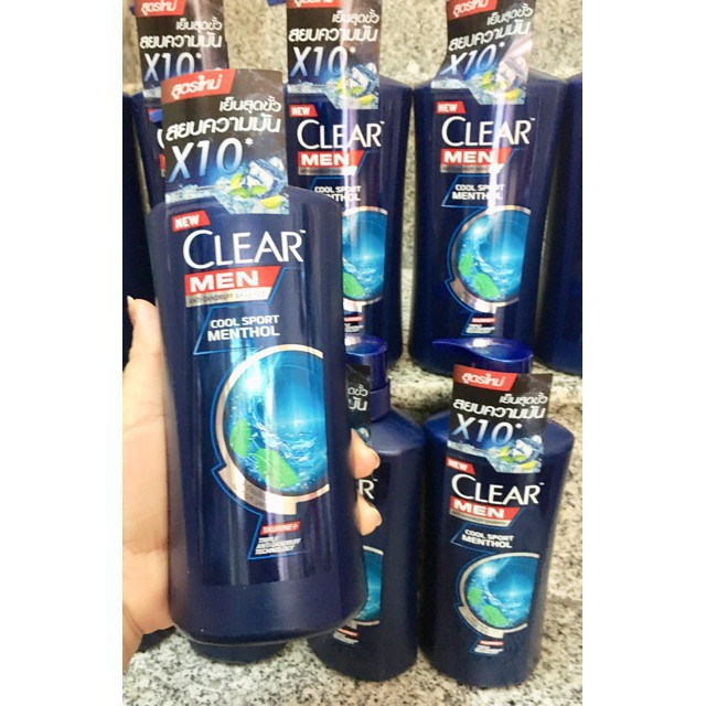 💐Dầu gội trị gàu Clear Men- Clear Bạc hà Thái Lan mẫu mới  450ml/480ml SIÊU MƯỢTVam kết xhisr