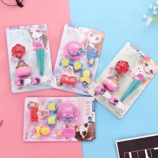 COMBO 1 HỘP =12 TÚI TẤY BÁNH KEM CUTE, NHIỀU MẪU ( MỖI TÚI CÓ 4-5-6 VIÊN TẨY).