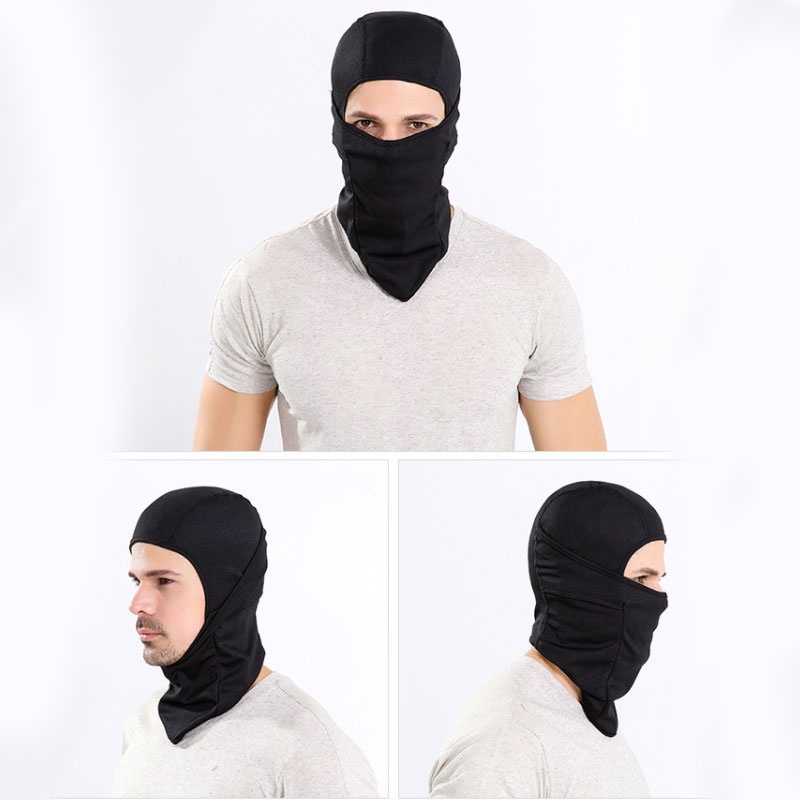 Khăn trùm đầu ninja cao cấp 3in1, thun hút mồ hôi , Khăn phượt trùm đầu phượt ninja X1