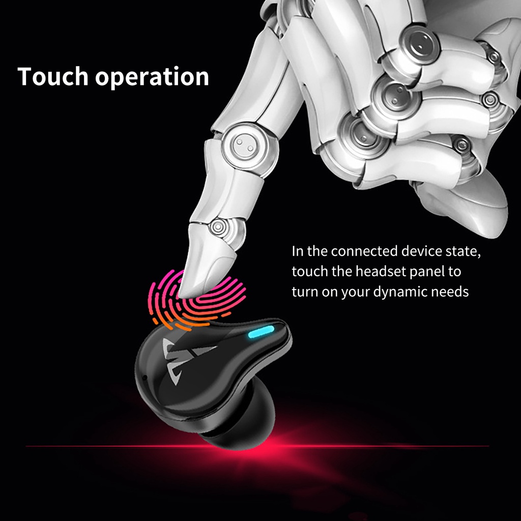 Tai nghe nhét tai không dây ME-19T kết nối Bluetooth thời gian dài 5.1 8D âm thanh nổi