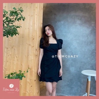 ĐẦM VẠT CHÉO NHÚN EO ♥️ [Ảnh thật 100%]