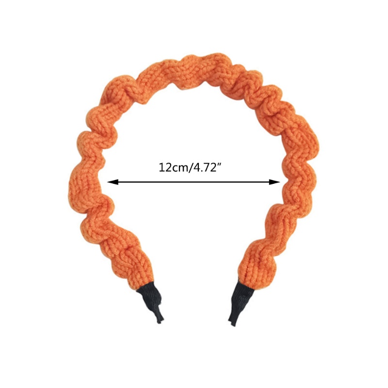 Băng Đô Dệt Kim Co Giãn Xếp Ly Xinh Xắn