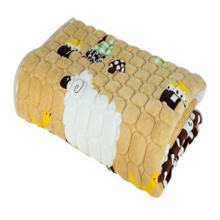 Thảm trải giường lông cừu 1m6x2m