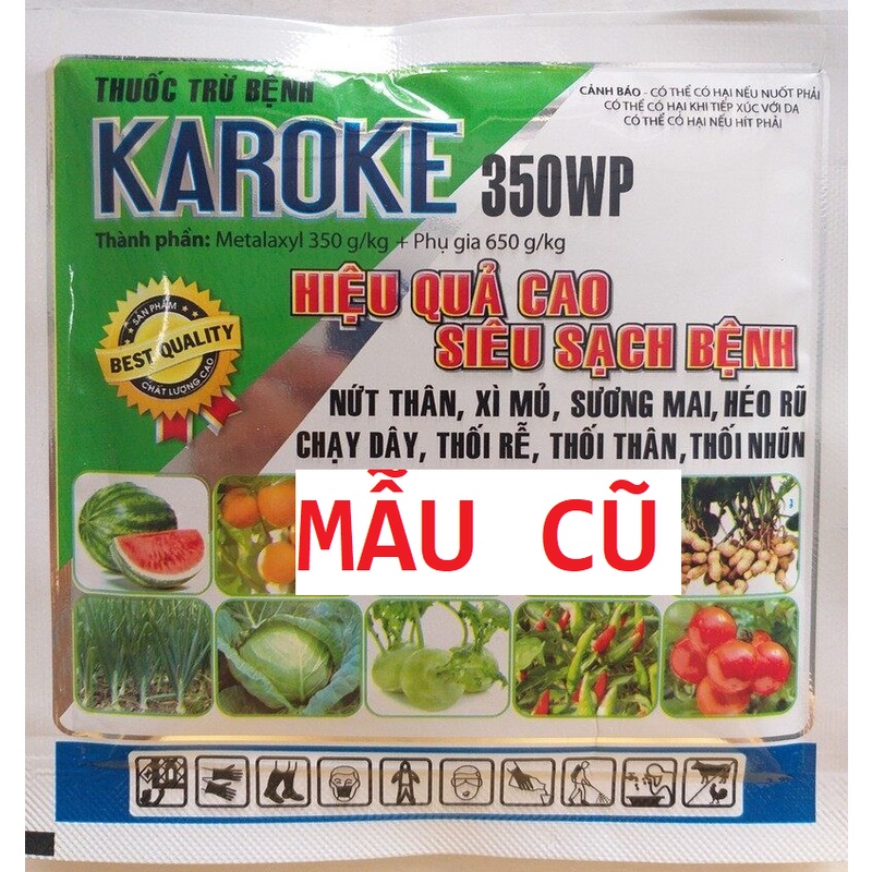 Thuốc trừ bệnh Karoke mẫu mới (Tatsu 25WP) - 25gr