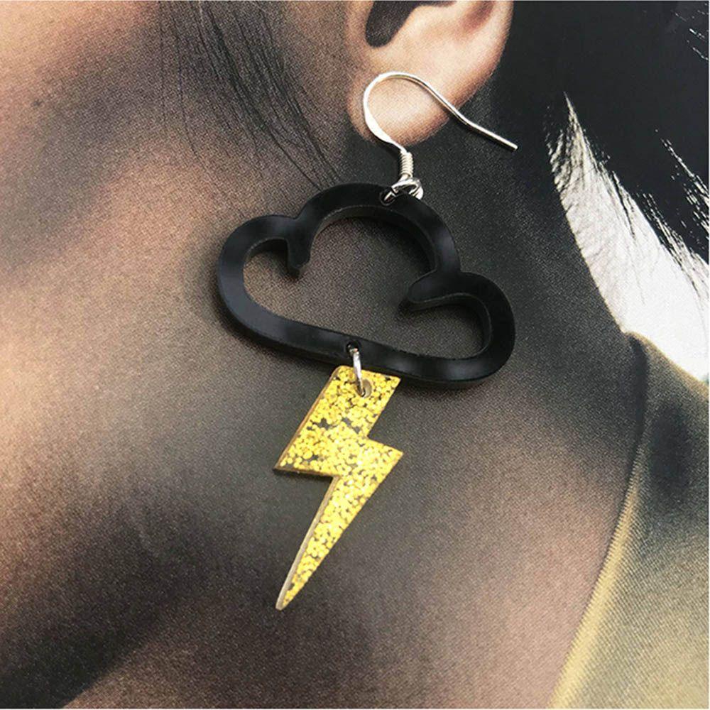 VANES1 Bông Tai Hình Đám Mây Thời Trang Cho Nữ