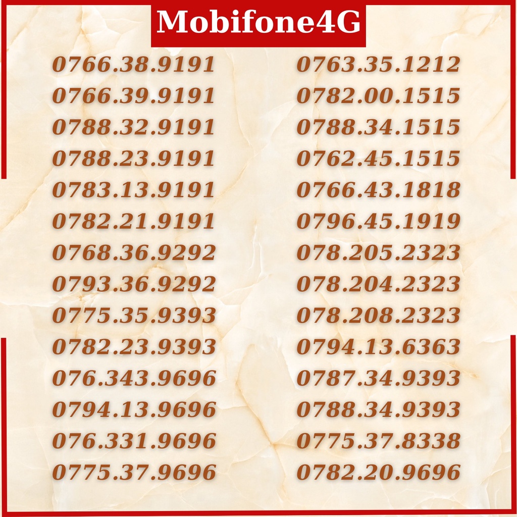 Sim 4G Mobifone trả trước gói cước ED50 50k dùng không giới hạn dung lượng truy cập mạng trên toàn quốc