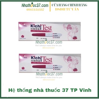 Bút thử thai Kichi tét cho kết quả nhanh và chính xác sau 6-9 ngày