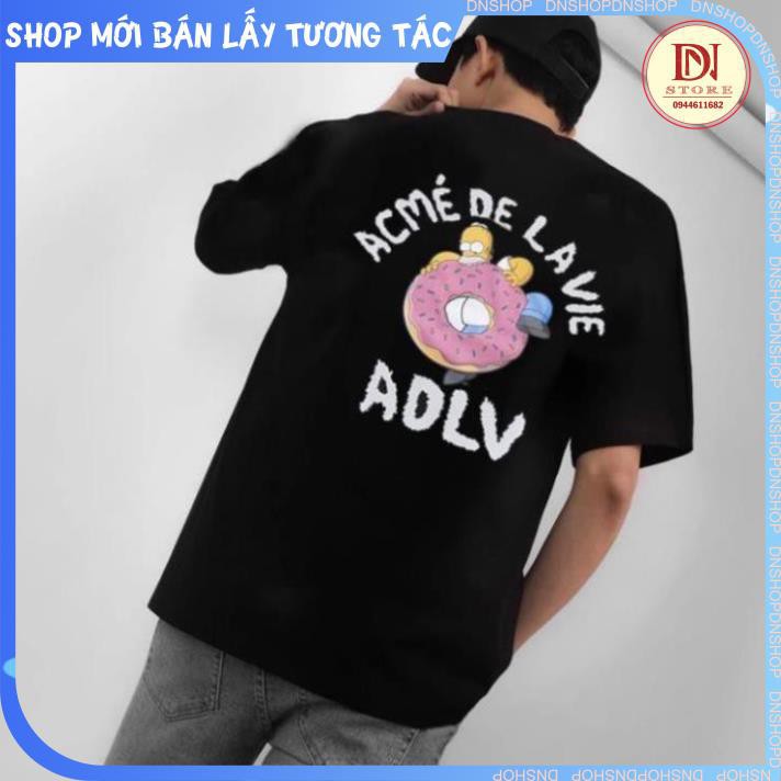 áo thun gấu ADLV , tay lỡ from rộng phong cách hàn quốc hot trend , phông nam nữ unisex , basic