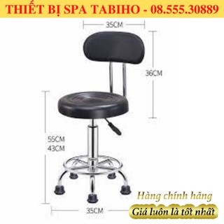 Ghế đôn hơi, ghế xoay có tựa lưng