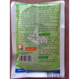Chế phẩm vi sinh EM chế phẩn EMZEO ủ phân rác thải