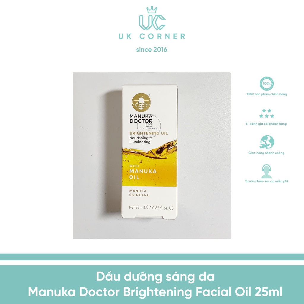 Dầu dưỡng sáng da Manuka Doctor Brightening Facial Oil | BigBuy360 - bigbuy360.vn