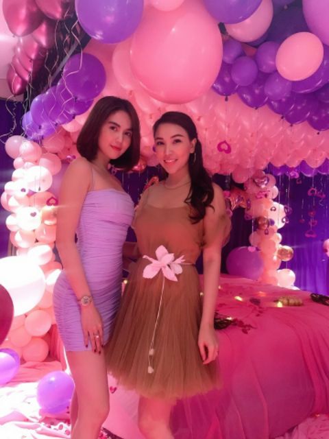 Đầm body lưới siêu sexy ngọc trinh