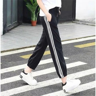 [FREESHIP ĐƠN TỪ 50K] Quần nữ 3 sọc bo ống DTR0719