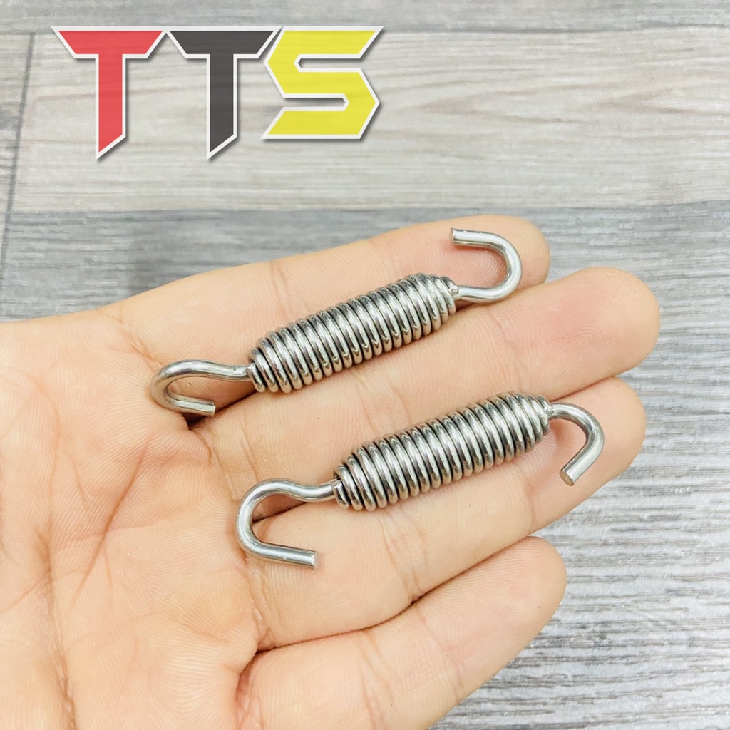 Lò xo nối cổ pô đầu xoay 360 độ sử dụng các dòng pô tăng RL, OVER, YOSHIMURA, TITAN