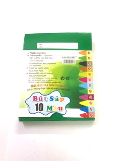 Bút sáp 10 màu