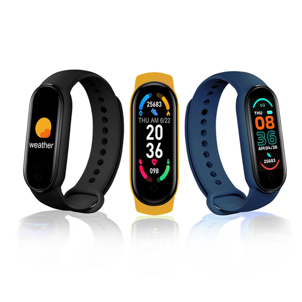 Đồng hồ thông minh Bluetooth Xiaomi Mi Band 6/ M6 thể thao theo dõi nhịp tim
