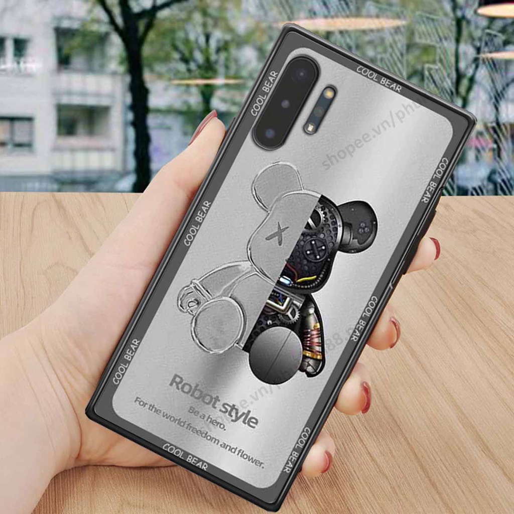 Ốp Samsung Note 10 / Note 10 Plus / Note 10+ bear, k@ws thương hiệu phong cách ốp lưng thời trang cao cấp