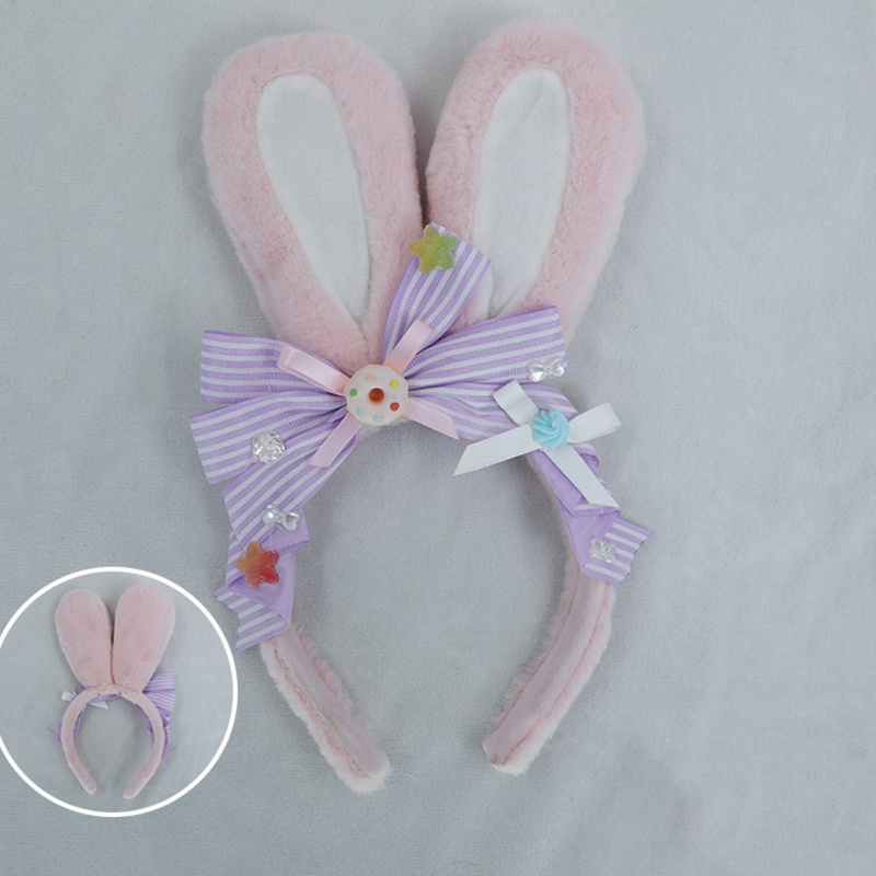 Băng Đô Cài Tóc Xixi Hình Bánh Donut / Bơ / Bơ Phong Cách Lolita