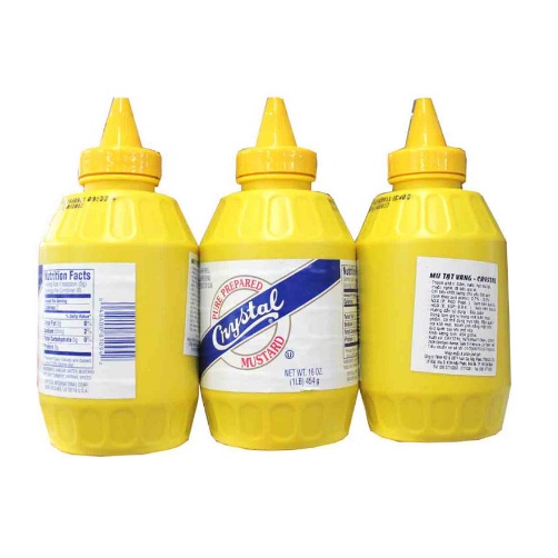 Mù Tạt Vàng Crystal 454g