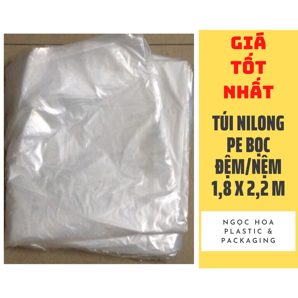 Túi nilon PE bọc đệm/nệm (1,8mx2,2m)