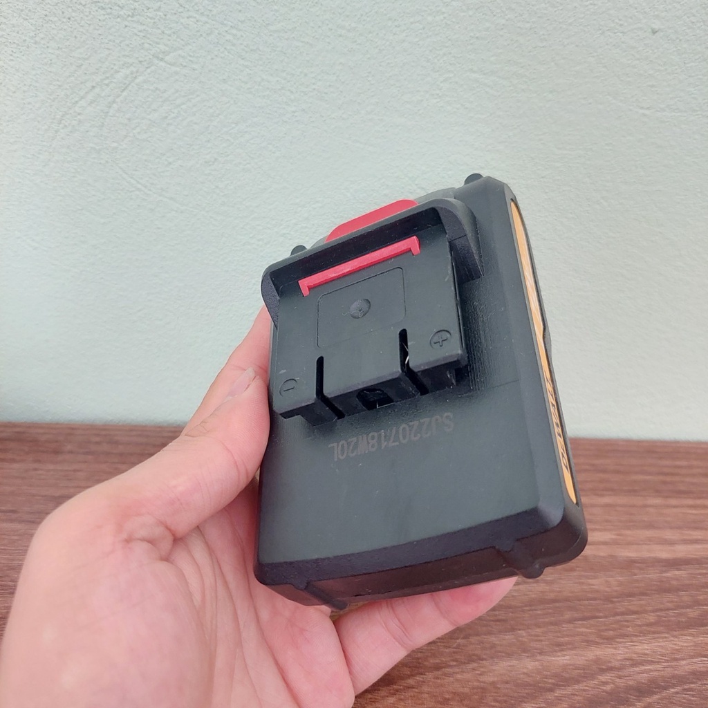 Combo Pin + Sạc dung cho máy khoan pin De.walt 72v pin 5 cell