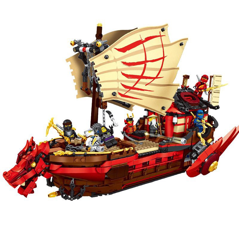 ✶☃Lego Ninjago - Mô hinh ninja 4029 Siêu Tàu Chiến Destiny's Bounty