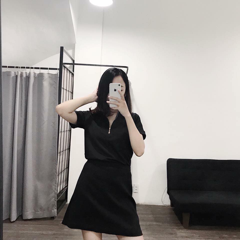 (KÈM ẢNH THẬT) Quần váy chữ A 70Q09