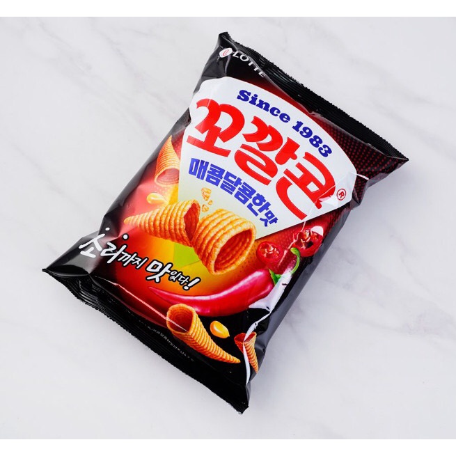 Snack Ngô Cay LOTTE HÀN QUỐC - HÀNG NHẬP KHẨU CHÍNH HÃNG