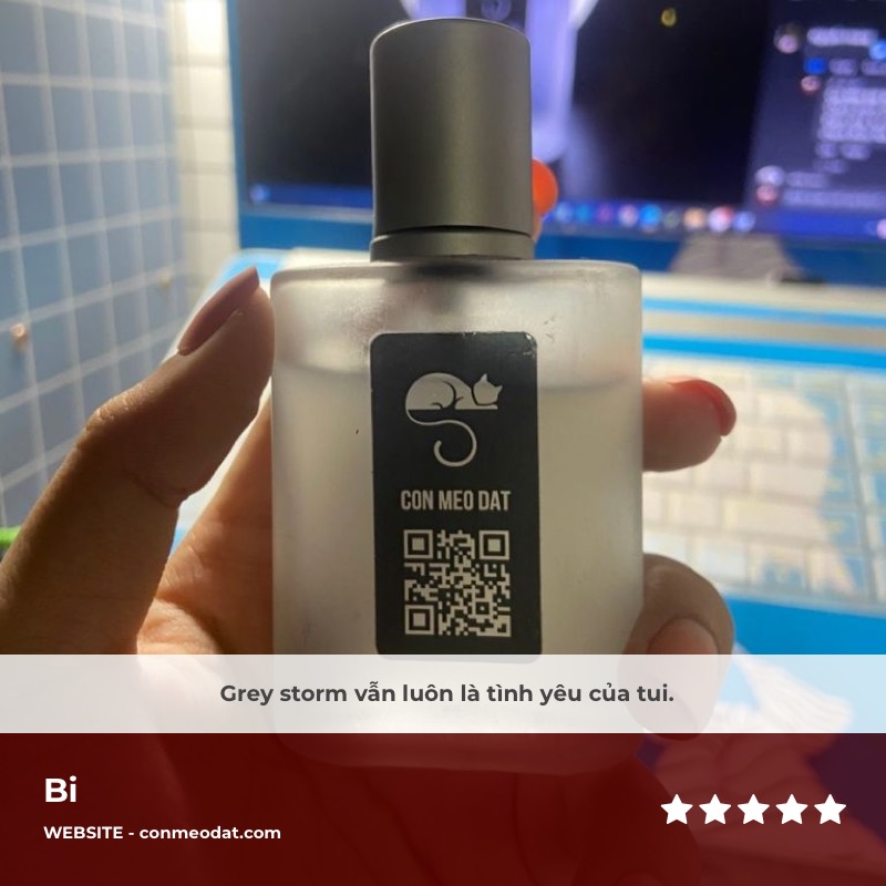 Gentley Grey Storm - Nước hoa chế tác Con Mèo Đất