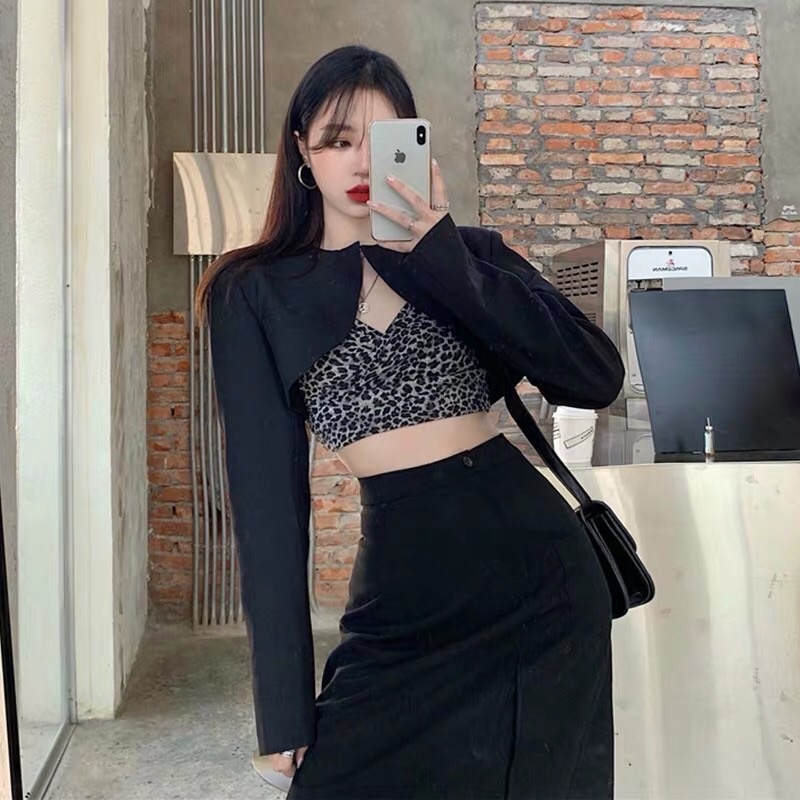 Set váy đen cổ điển retro siêu sang chảnh | BigBuy360 - bigbuy360.vn